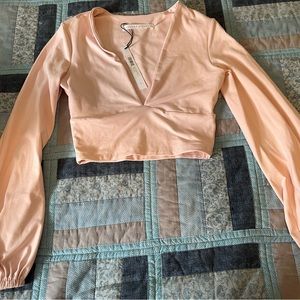 Susana Mônaco long sleeve crop top